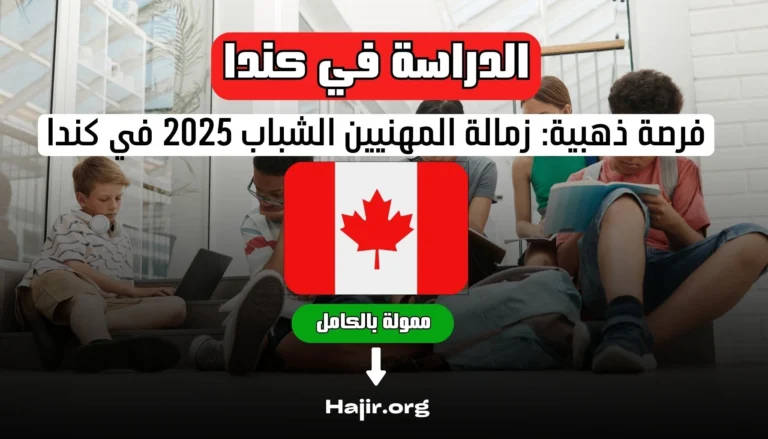 فرصة ذهبية: زمالة المهنيين الشباب 2025 في كندا (ممولة بالكامل)