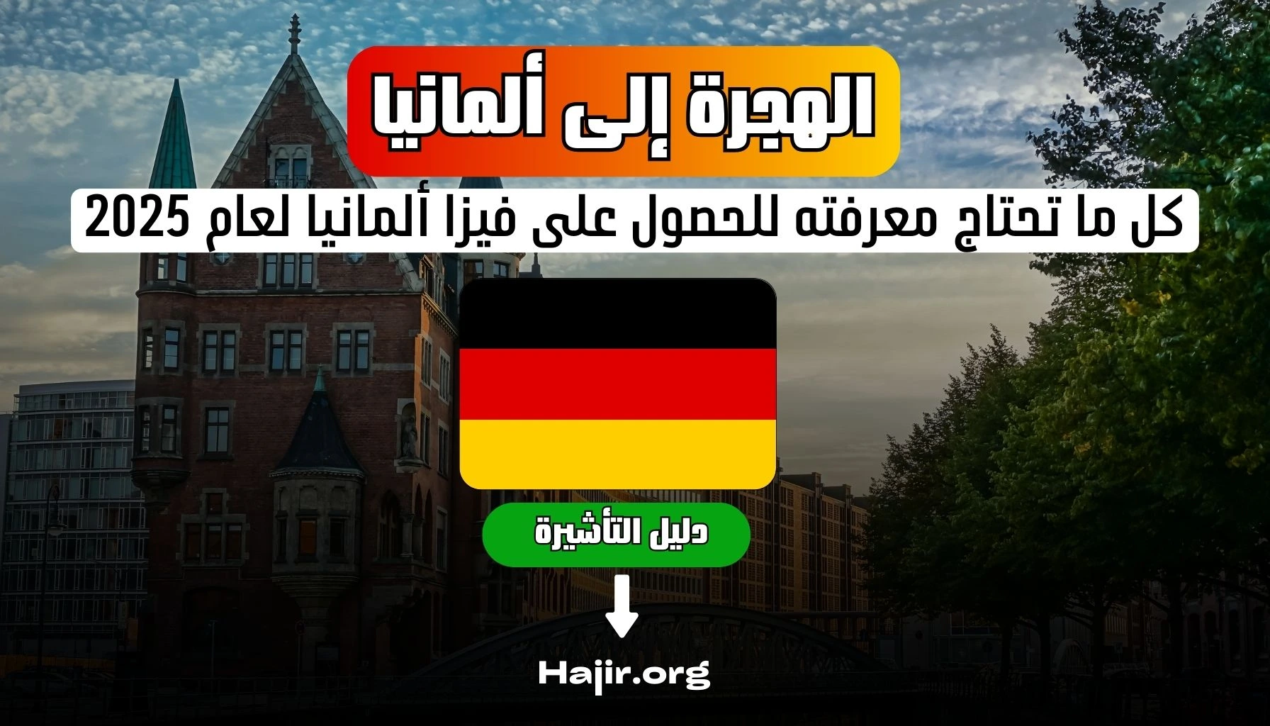 كل ما تحتاج معرفته للحصول على فيزا ألمانيا: الأوراق والشروط المطلوبة لعام 2025
