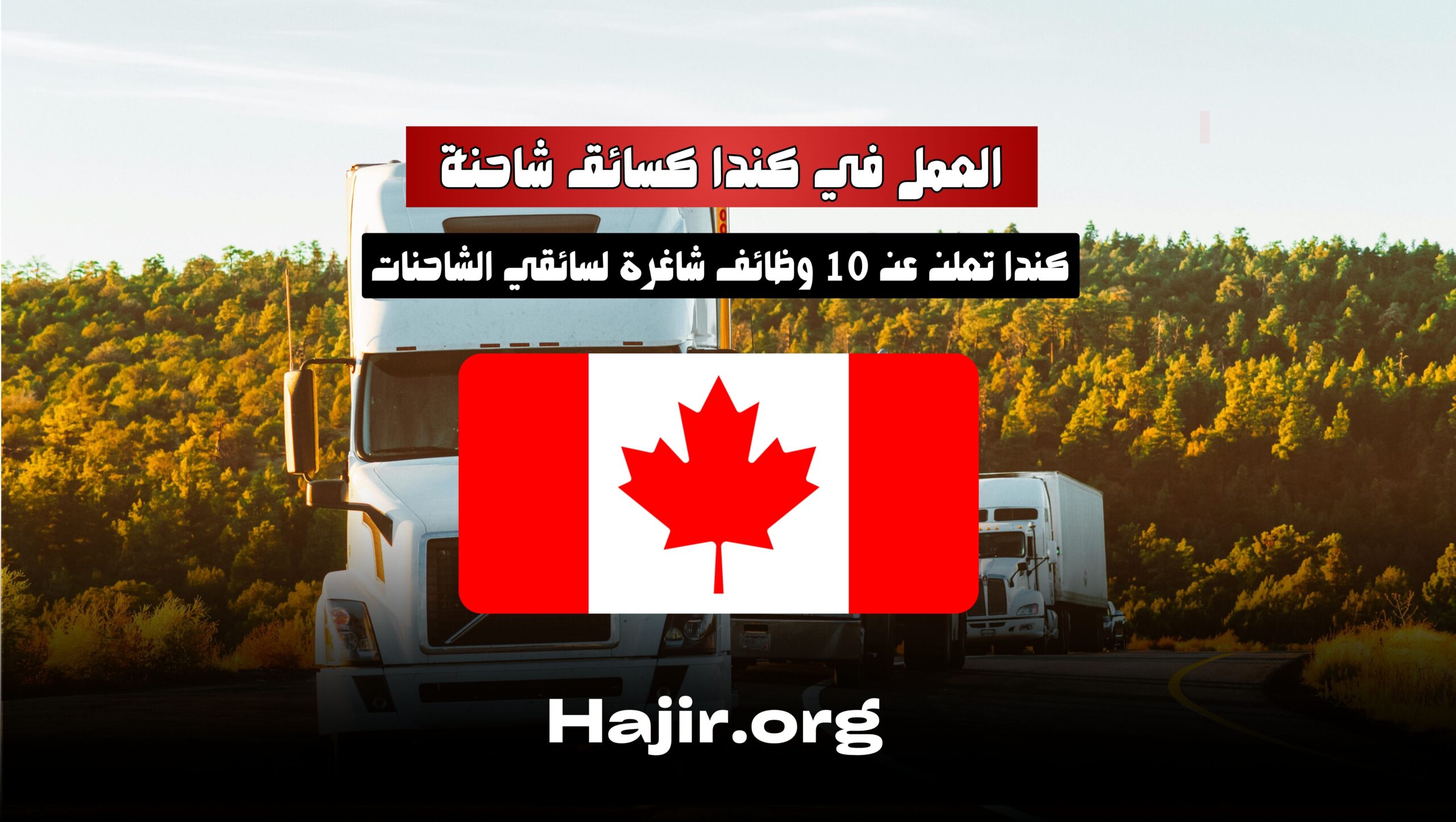 Work in Canada as a Long-Haul Truck Driver: $36/Hour – 10 Vacancies Open Now!